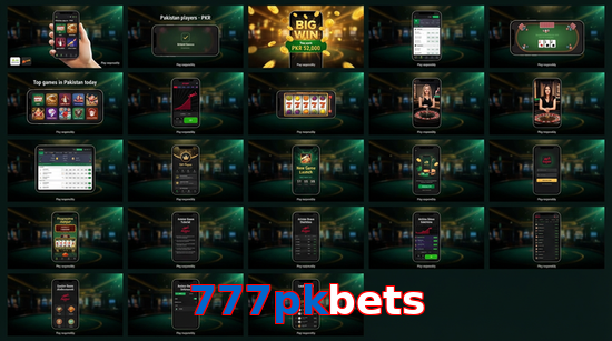 Main screen of 777Pkbets bet page for PK players