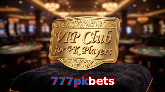 Main screen of 777Pkbets vip page for PK players